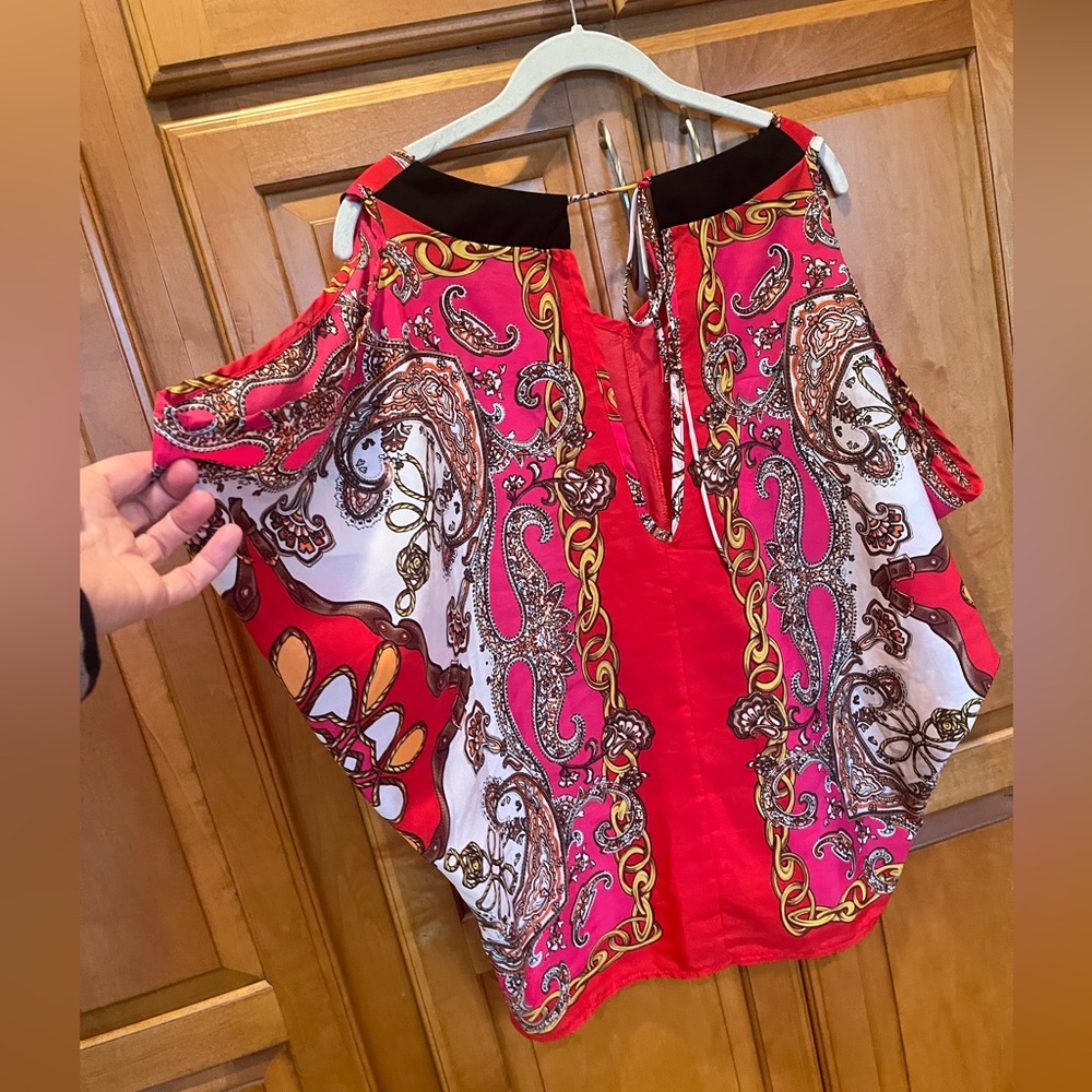 Vibrant Paisley Women's Top